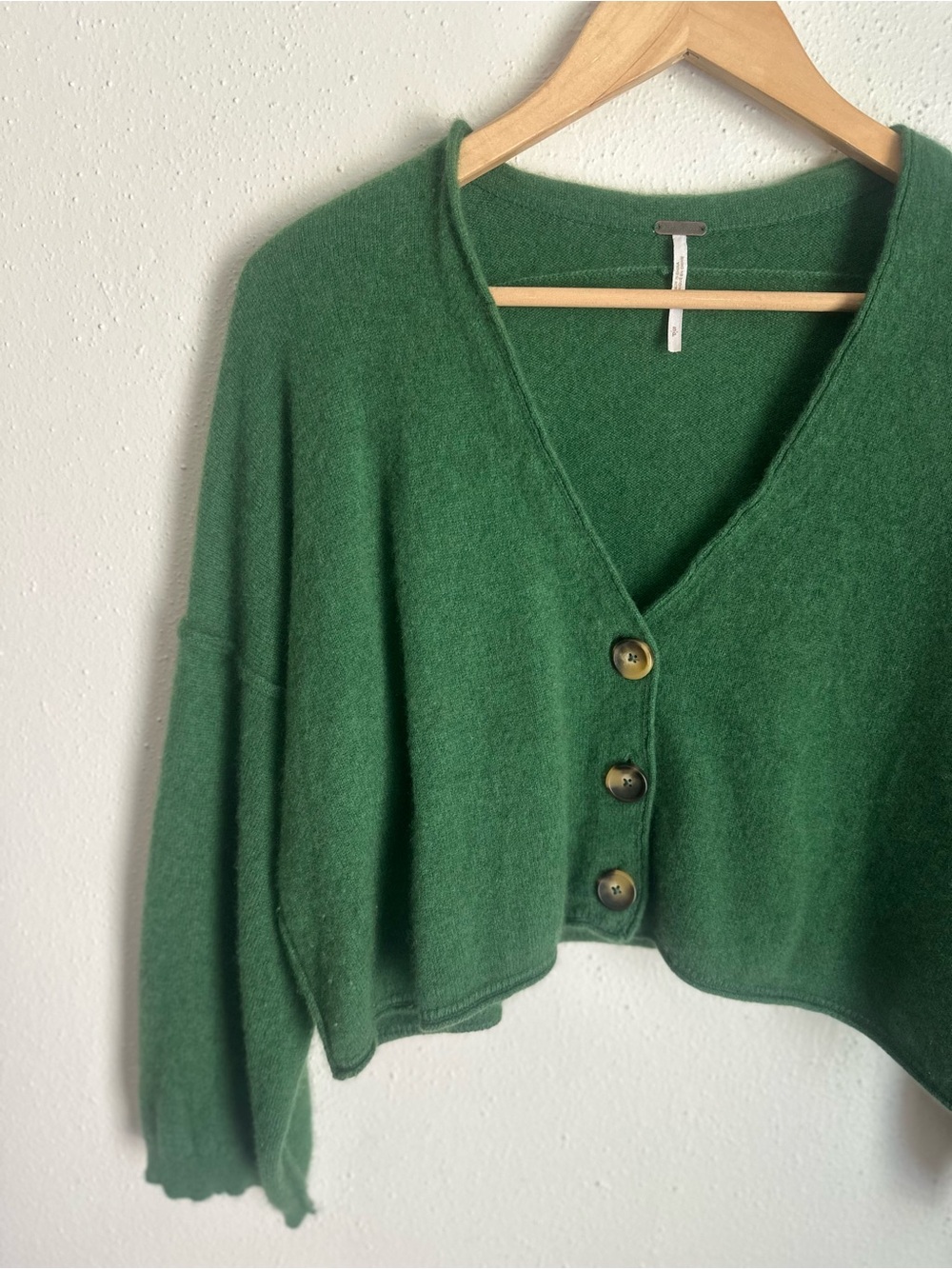 Free People Heartbeat Cashmere Cardi Sweater - Picture 6 of 9